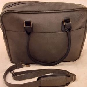 BelleMonde - Vegan Leather Briefcase /Travel Bag